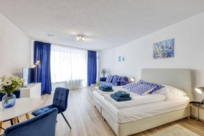 Relax-Apartment mit Indoor-Pool, Fitness und Netflix am Bodensee